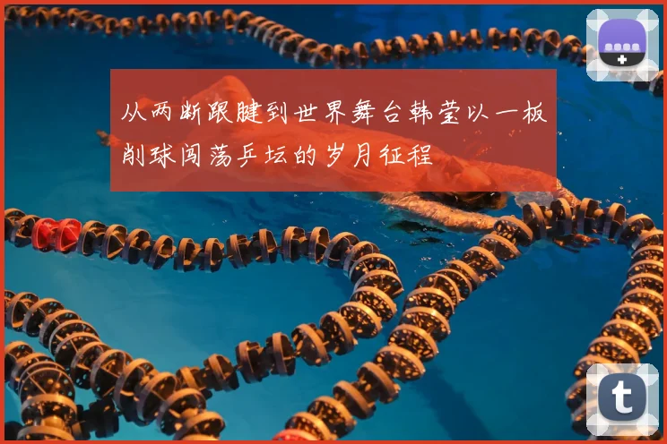 从两断跟腱到世界舞台韩莹以一板削球闯荡乒坛的岁月征程